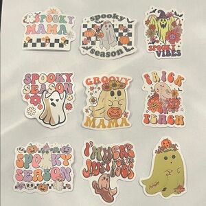 Halloween Themed Sticker Set